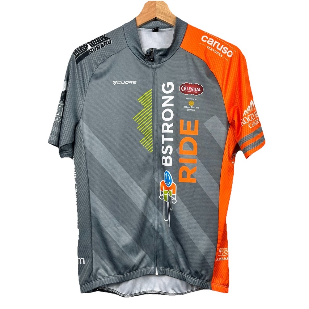 Cuore‎ Switzerland Mens Finisher Sport Club Jersey Short Sleeve Size Small NWT